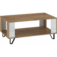 Žurnālgaldiņš BOSS-05, Craft zelts/Craft balts